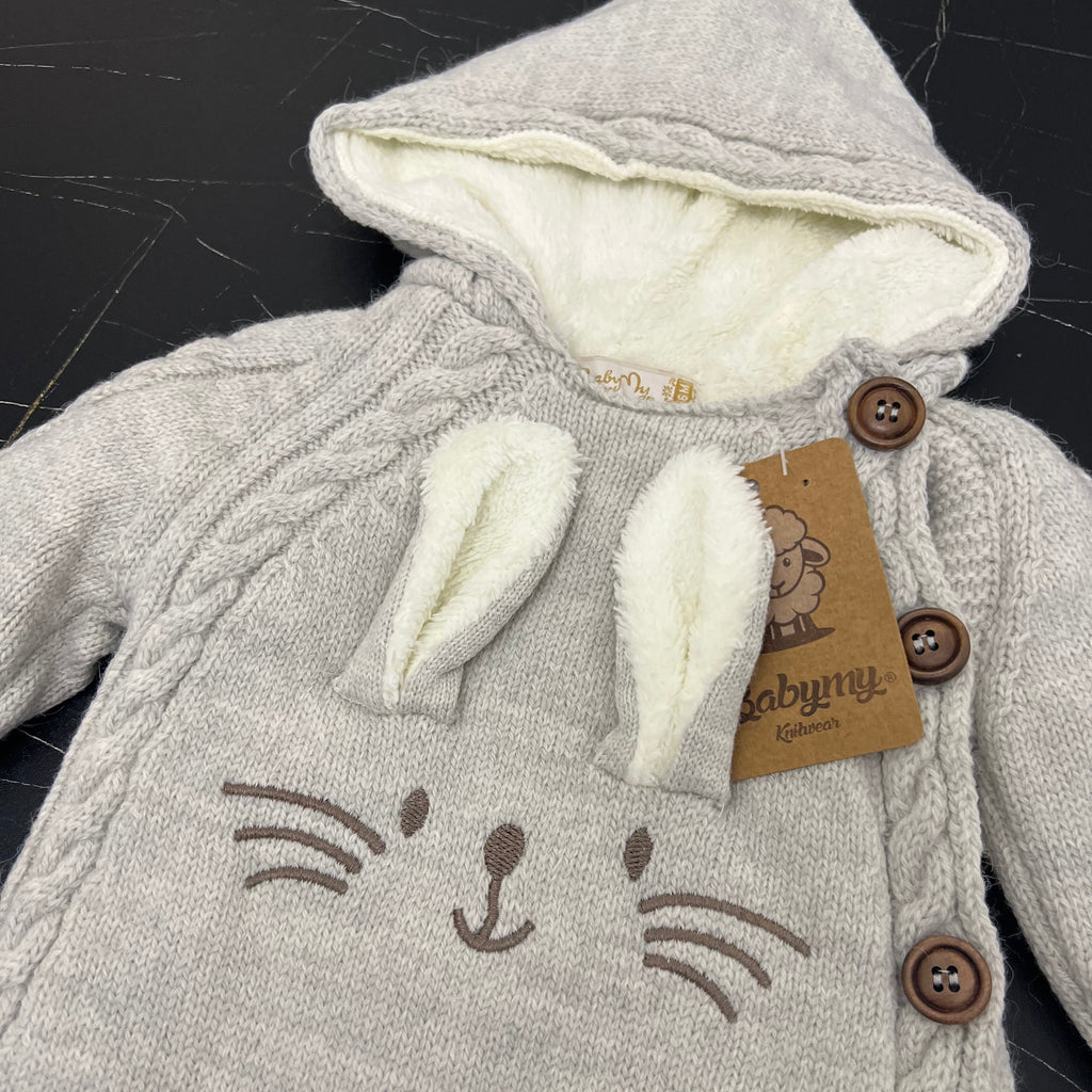 Rabbit Fleece Overall