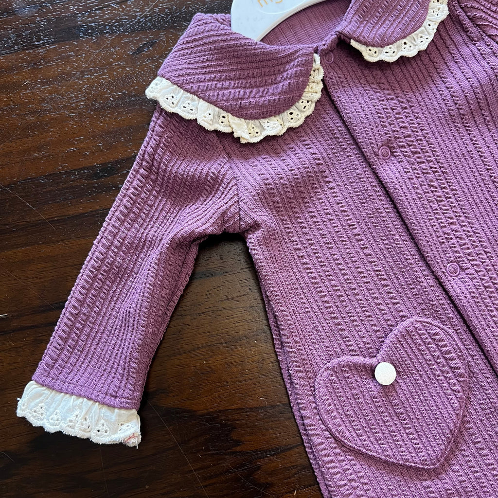 Purple Overall