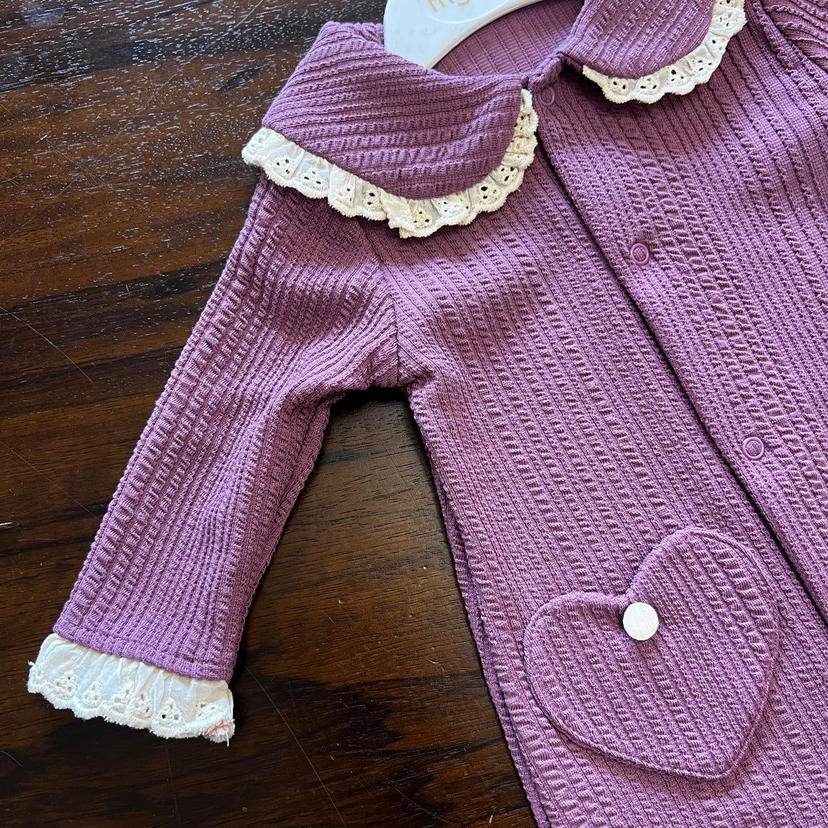 Purple Overall