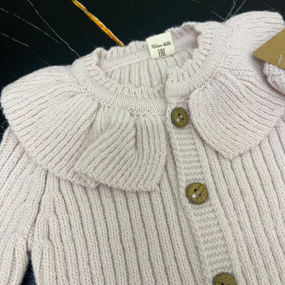 Baby pink Fleece Overall