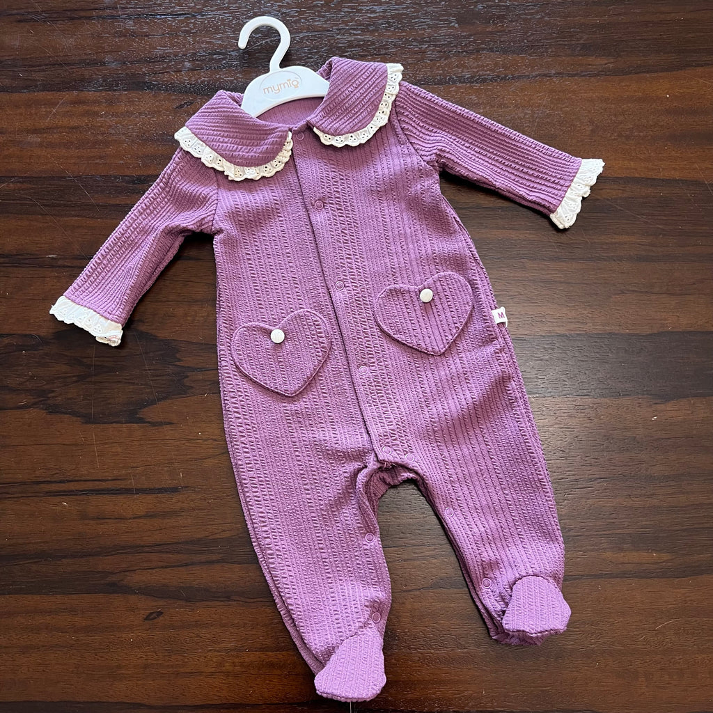 Purple Overall