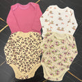 Girl bodysuit set of 4