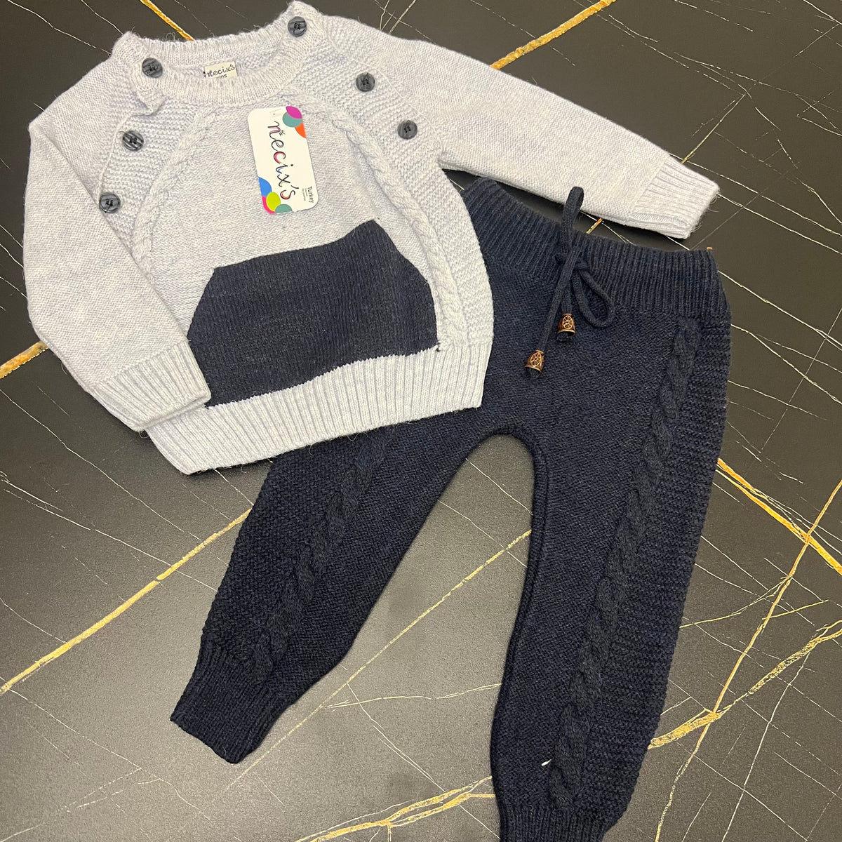 Blue Fleece Set