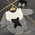 Black and White Romper