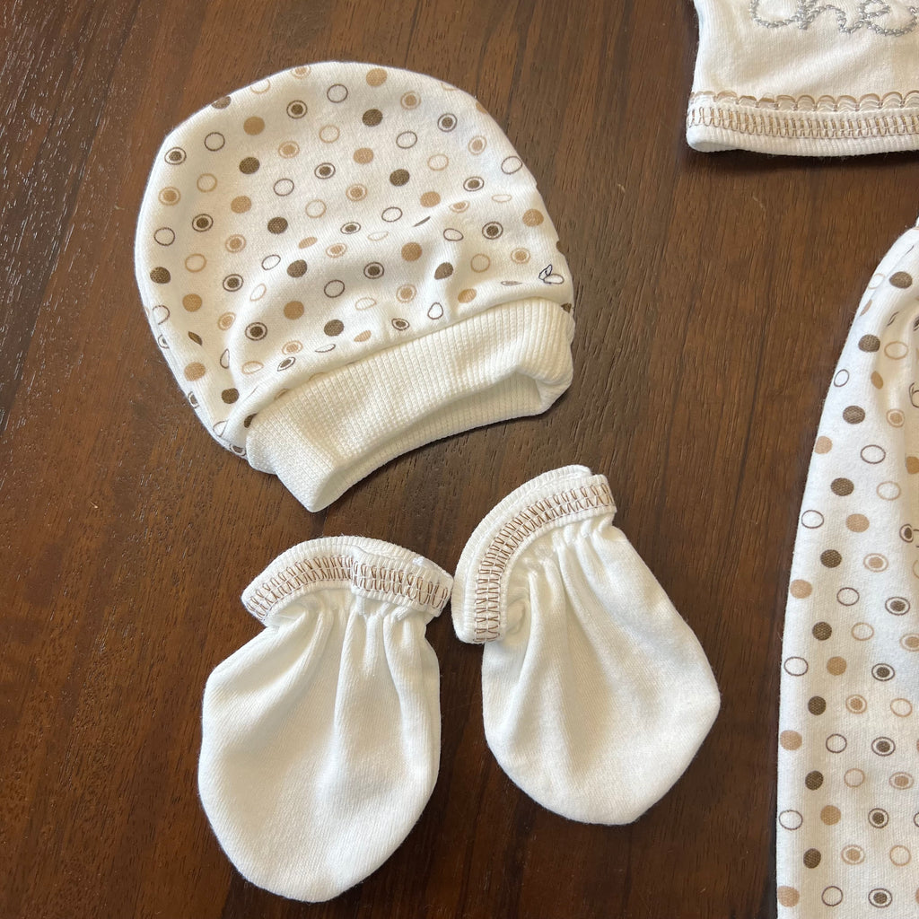 5 Pieces New Born Set