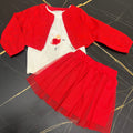 Skirt Red Set