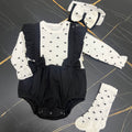 Black and White Romper