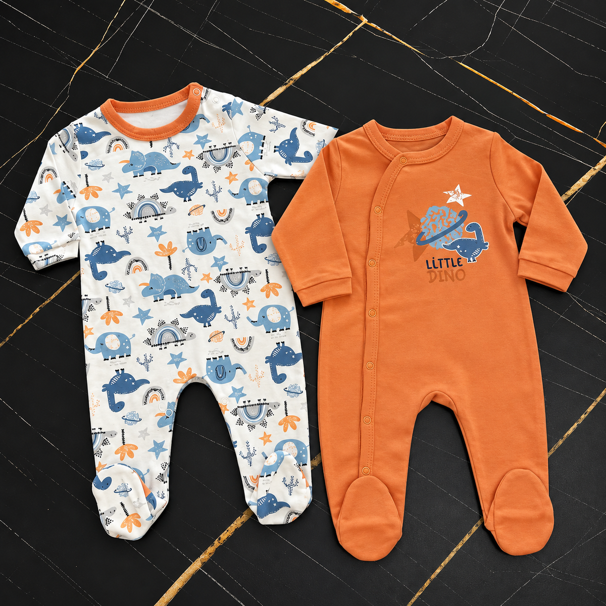Dinosaur Pair Overall
