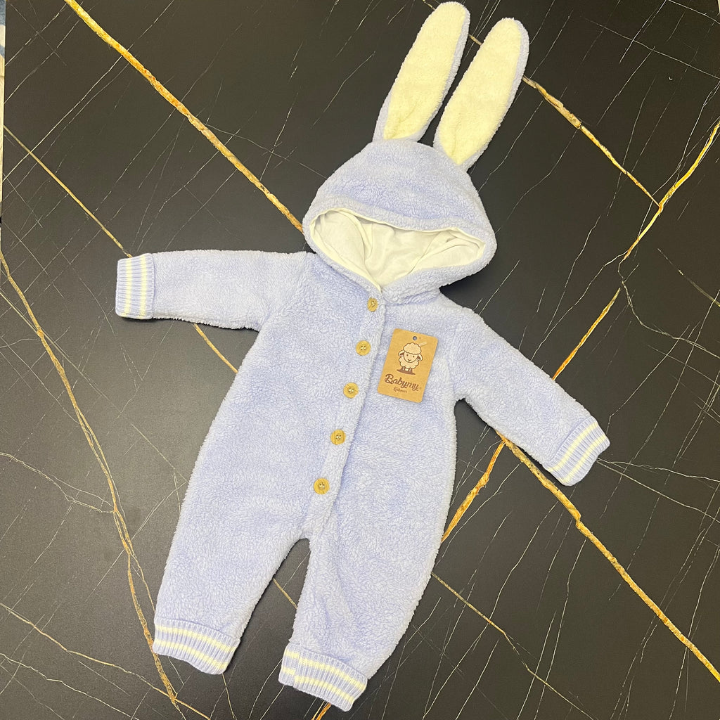 Rabbit Fleece Overall
