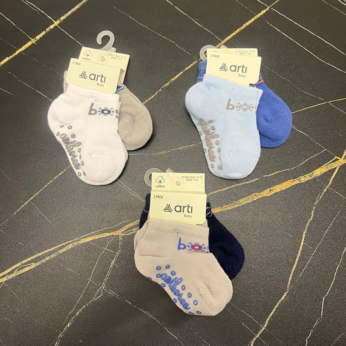 2 Pairs Pirate Socks