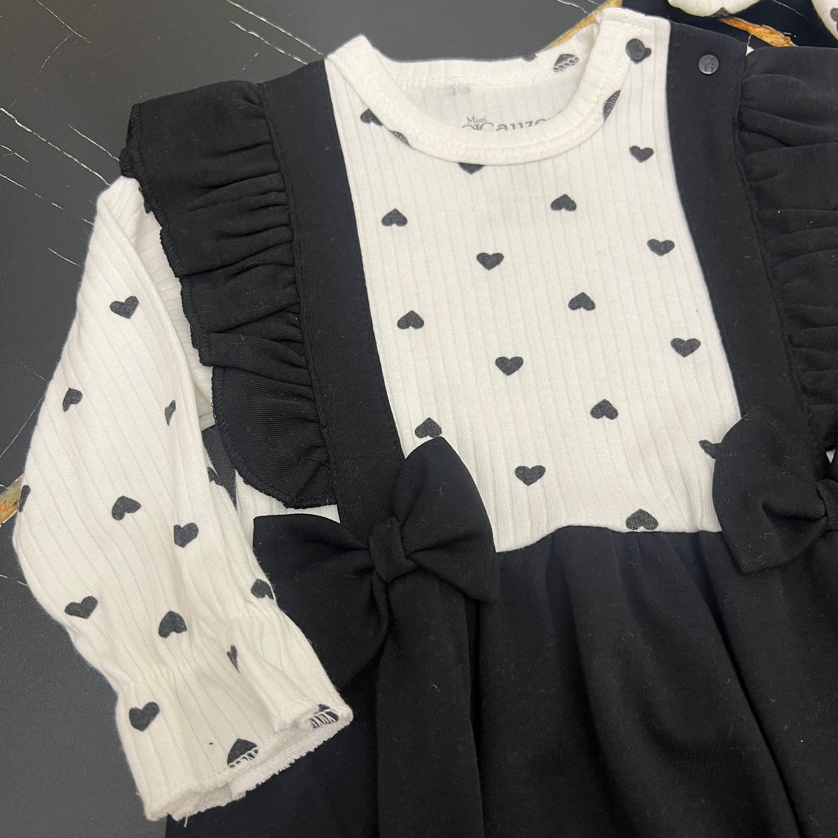 Black and White Romper