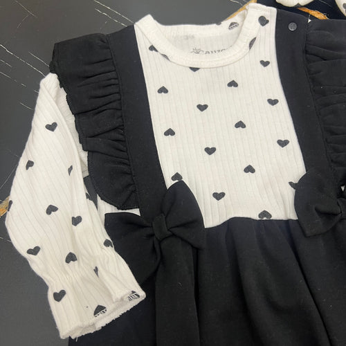 Black and White Romper