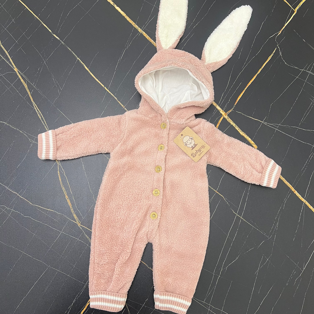 Rabbit Fleece Overall